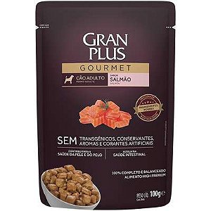 Gran Plus Sache Cao Adulto Salmao 100g