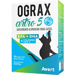 Suplemento Avert Ograx Artro 5 30 Capsulas 21,09g