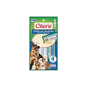 Churu Dog Frango Com Atum 14g