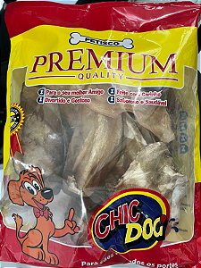 Orelha Bovina Embalagem C/ 10 Unidades