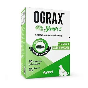 Ograx Senior 5 c/ 30 Cápsulas