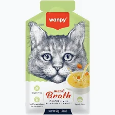 Wanpy Gato Sopa Frango e Abobora 50g