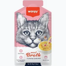 Wanpy Gato Sopa Atum e Camarao 50g