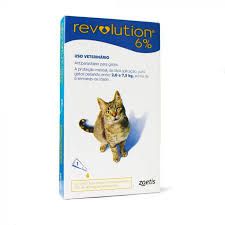 Revolution Gatos 0,75ml 2,6Kg a 7,5Kg  Zoetis