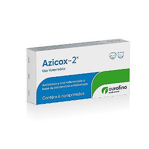 Azicox-2 Antibiotico com 6 Comprimidos
