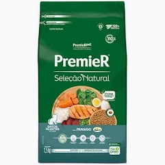 Ração Premier Seleção Natural para Gatos Filhotes Sabor Frango Korin 1,5kg