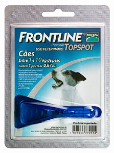 Frontline Topspot Cão 0,67ml Até 10kg Boehringer Ingelheim