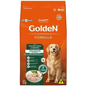 Ração Golden Formula para Cães Adultos Frango e Arroz