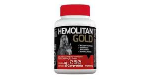 Hemolitan Gold Suplemento 30 Comprimidos Vetnil