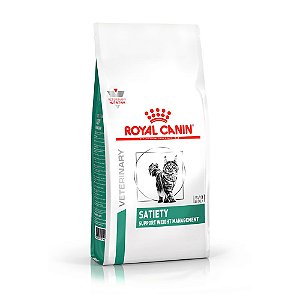 Ração Royal Canin Veterinary Diet para Gatos Obesos Satiety Feline 1,5kg