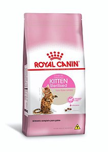Ração Royal Canin para Gatos Filhotes Castrados Kitten Sterilised 2º Etapa do Crescimento