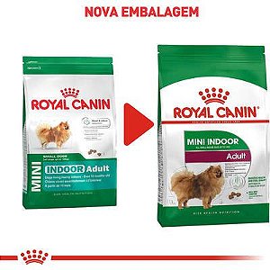 Ração Royal Canin para Cães Adultos Raças Pequenas Mini Indoor