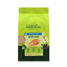 Ração Guabi Natural para Cães Adultos Porte Mini e Pequeno Sabor Salmão e Cevada