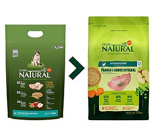 Ração Guabi Natural para Gatos Adultos Castrados Sabor Frango e Arroz Integral