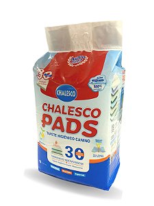 Chalesco Tapete Pads com 30 unidades