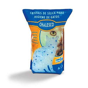 Areia Silica Chalesco Cristais para Gatos 1.8kg