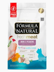 Fórmula Natural Fresh Meat Cães Filhotes Portes Mini e Pequeno