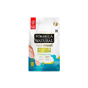 Fórmula Natural Fresh Meat Cães Controle de Peso Portes Mini e Pequeno