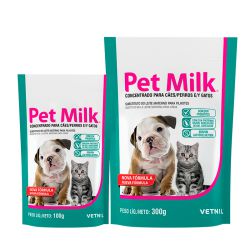 Pet Milk Leite em Pó para Cães Filhotes Vetnil