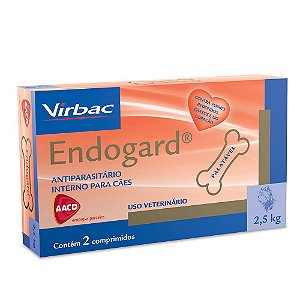 Endogard Cães até 2,5Kg Virbac