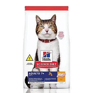 Ração Hill's Science Diet para Gatos Adultos 7+