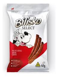 Bilisko Petisco para Cães Palito Fino Carne