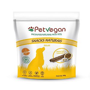 PetVegan Snacks Natural Maracujá e Camomila Glutén Free 150g