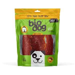 Petisco Bio Dog Gourmet Soft Steak Sabor Frango para Cães 100g