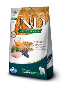 Ração ND N&d Selection Ancestral Grain Low Grain para Cães Adultos Maxi e Giant Raças Grandes 15kg