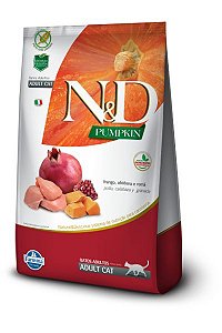 Ração ND N&D Pumpkin Grain Free para Gatos Adultos Frango