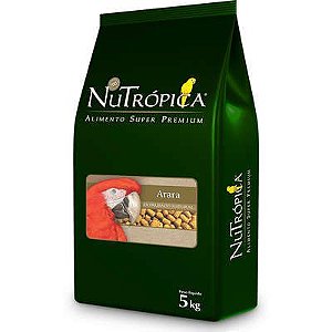 Ração Nutrópica Extrusados Natural para Araras 5kg