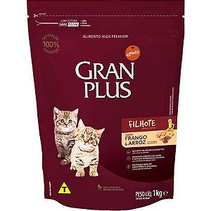 Ração Affnity Gran Plus para Gatos Filhotes Sabor Frango e Arroz