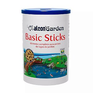 Ração Alcon Garden Basic Sticks  para Peixe 200g