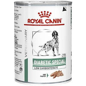 Ração Úmida Royal Canin Veterinary Diets para Cães Diabéticos Diabetic Canine 410g