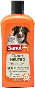 Shampoo Sanol Neutro para Cães 500ml