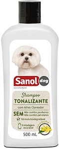 Shampoo Sanol Tonalizante para Cães 500ml
