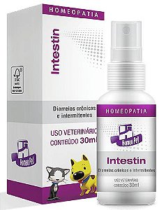 Homeopet Intestin Tratamento de Diarreia Crônicas em Cães e Gatos 30ml