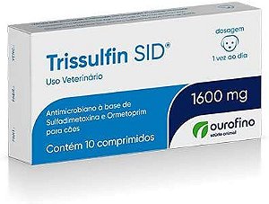 Trissulfin Sid 1600mg 10 Comprimidos