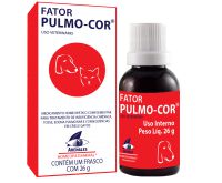 Fator Pulmo-Coração Tratamento de Insuficiência Cardíaca em Cães e Gatos 26g 