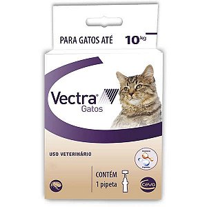 Antipulgas Ceva Vectra para Gatos até 10 Kg