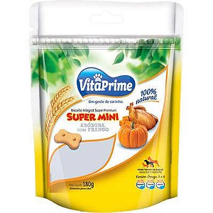 Vitaprime Biscoito Super Mini Abobora com Frango 180g