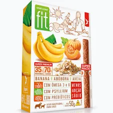 Stick Gourmet Fit Banana,Abobora e Aveia 50g