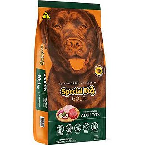 Ração Special Dog Gold Premium Especial Frango e Carne para Cães Adultos