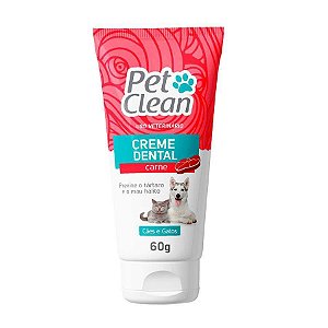 Pet Clean Creme Dental Carne 60g