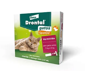 Drontal Gatos 5 a 8kg 1.12ml