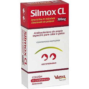 Silmox 300mg 10 Comprimidos