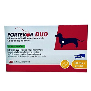 Fortekor Duo 2,5mg 30 Comprimidos Palataveis