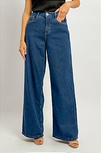 Calça Wide Leg Jeans