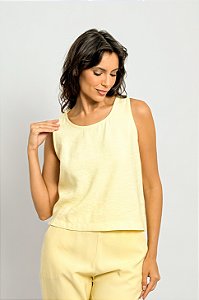 Regata Básica Alça Larga Decote Redondo