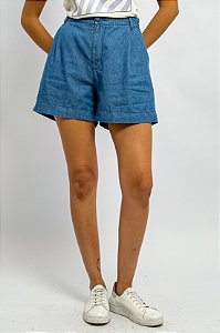 Short Jeans Levinho Bolsos Laterais